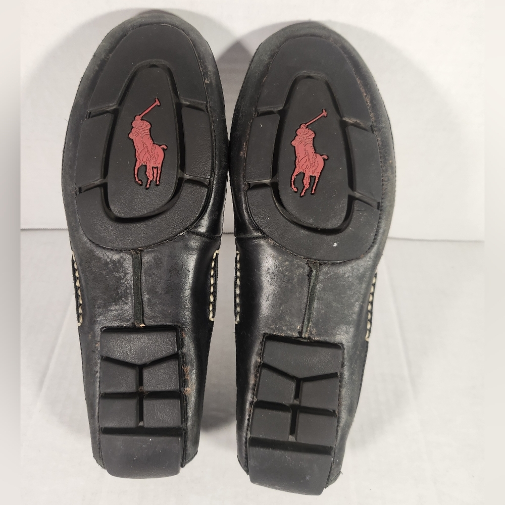 Men's Ralph Lauren Polo Roland II Leather Drivers - Picture 6 of 7